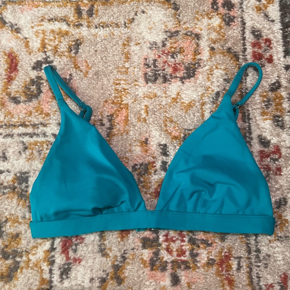 midori aqua cami bikini top